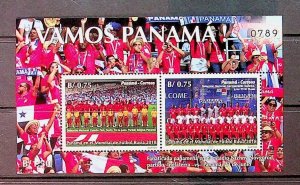 PANAMA Sc 1034 NH SOUVENIR SHEET OF 2019 - SOCCER WORLD CUP