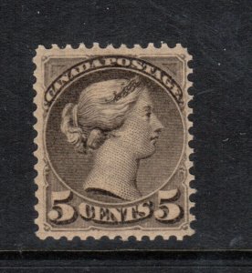 Canada #42 Very Fine Never Hinged With Lovely Offset **With Certificate**