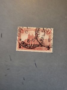 Stamps German Offices in Turkey Scott #28 used