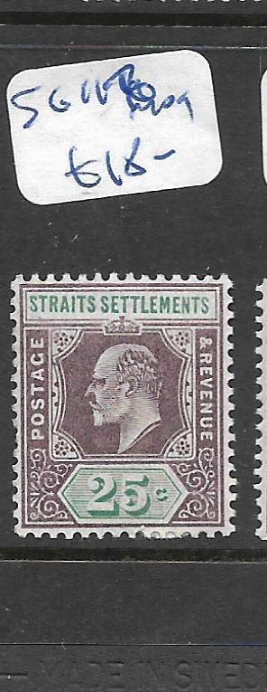 MALAYA  STRAITS SETTLEMENTS   (P2605B)  KE 25C  SG 116   MOG