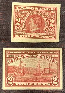 US Stamps-SC# 371 & 373 - MH - SCV =  $34.00