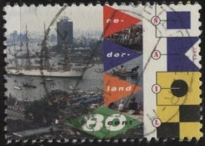 Netherlands 887 (used) 80c Sail Amsterdam (1995)