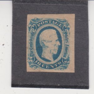 US CSA Confederate Stamp Scott #  12d MHR