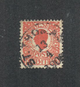 Danish West Indies Scott #32 Used