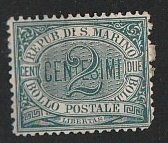 SAN MARINO  #1 MINT HINGED