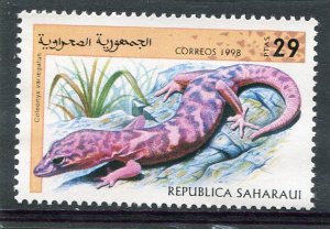 Sahara Republic 1998 LIZARD 1 value Perforated Mint (NH)