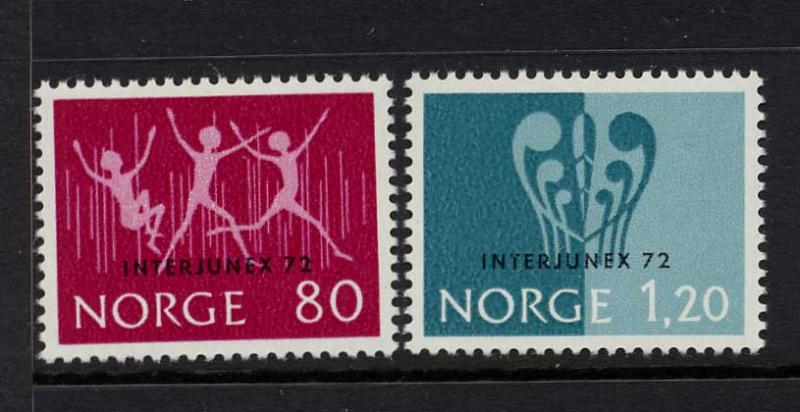 Norway Scott 594-595 MNH!