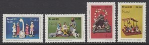 Brazil 1769-72 Christmas mnh