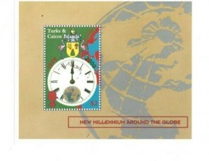 Turks and Caicos - 2000 - Millennium - Souvenir Sheet - MNH (Scott#1292)