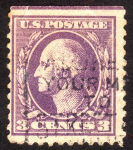 1918, US 3c, Washington, Used, Sc 530