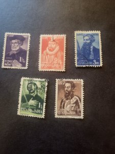 Stamps Portuguese India Scott 475-9 used