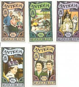 Antigua 459-63 MNH