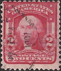 # 319 Used Carmine George Washington Type I