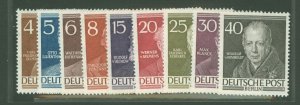 Germany/Berlin (9N) #9N84/93 Mint (NH)