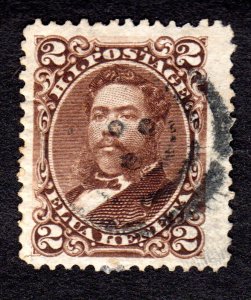 HAWAII   Scott # 35  used  CAT = $ 3.00  Lot 170503 -2