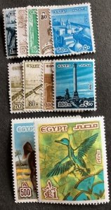 Egypt 1056-1067 MNH, (no 1059,1061,1063)