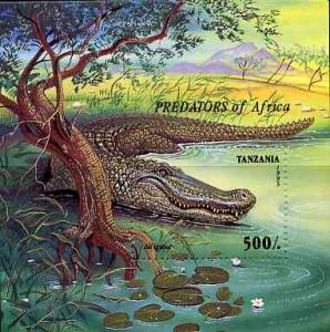 Tanzania 1995 Predators unmounted mint m/sheet, Mi BL 302