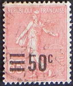 France, Sower, 1926 -1927, SC: 230, YT: 224, №1007-T