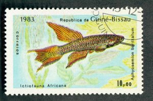 Guinea Bissau 503 Fish used  single