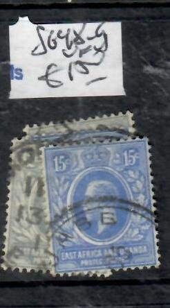 EAST AFRICA & UGANDA KGV     SG 48-49   VFU          P0326B H