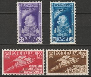 Italy 1935 Sc 345-8 set MH*