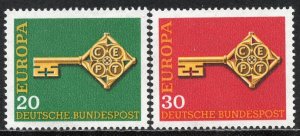 EUROPA CEPT 1968 - Germany - MNH Set