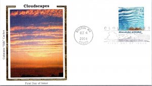 FDC 2004 SC #3878 Colorano Cachet, Altocumulus U. - Boston MA - Single - J3157