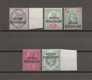BECHUANALAND 1891/1904 SG 33/7 MNH Cat £50