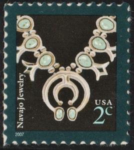 SC#3753 2¢ Navajo Necklace Single (2007) SA