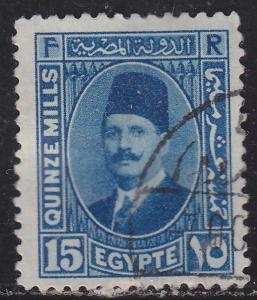 Egypt 139 King Fuad 1927