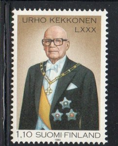 Finland Sc 646 1980 80th Birthday President Kekkonen stamp mint NH