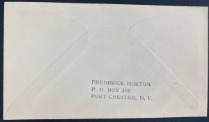 1938 US Navy Post Office Kingston Jamaica Cover to Washington USA USS Fanning