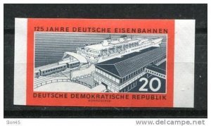 Germany/DDR 1960 MI 805B Imperf stamp. MH