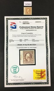 US STAMPS # 346 MINT OG NH  *PSE GRADED XF-SUP 95 CERT*  SMQ $60 LOT #14560