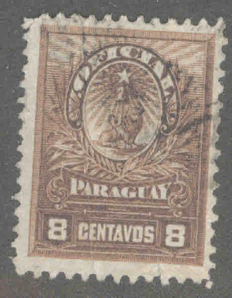 Paraguay Scott o46 Used Official stamp