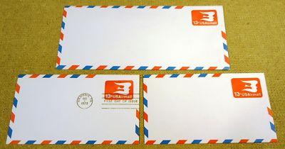 UC47, 13c U.S. Postage Envelopes qty 3