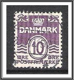 Denmark #230 Numeral Used