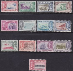 1950 Cayman Islands, SG 135/147 13 Value Series - MNH**