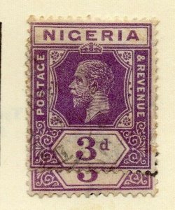 Nigeria 1922 Early Issue Fine Used 3d. NW-165576