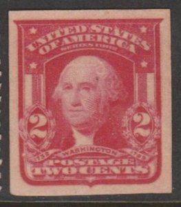 U.S. Scott Scott #320 Imperf Washington Stamp - Mint Single