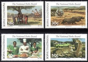 Bophuthatswana - 1988 Parks Board Set MNH** SG 203-206