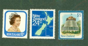 NEW ZEALAND 648-50 MH CV $5.30 BIN $2.75