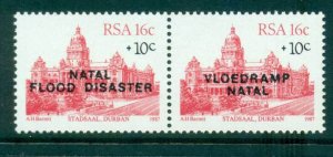 South Africa 1987 Natal Flood Disaster pr MUH lot35101