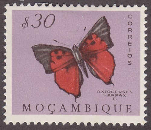Mozambique 367 Axioceres Harpax F. 1953