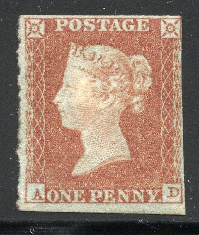 GREAT BRITAIN SC# 3 SG# 8 MINT HINGED AS SHOWN