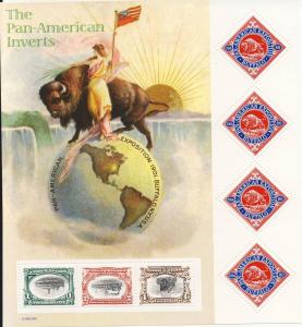 Scott #3505 The Pan American Inverts 2001 MNH Full Sheet