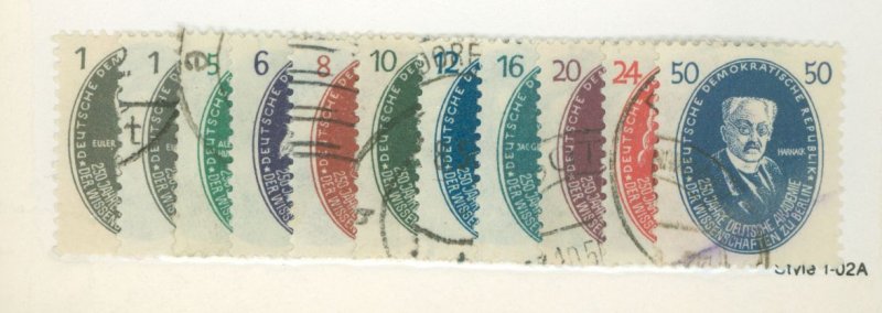 German Democratic Republic (DDR) #58-67  Single (Complete Set)