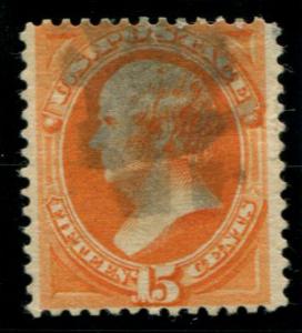 163 US 15c Webster, used cv $120