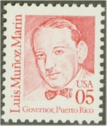 2173 Luis Munoz Marin F-VF MNH single stamp (O/A tag)