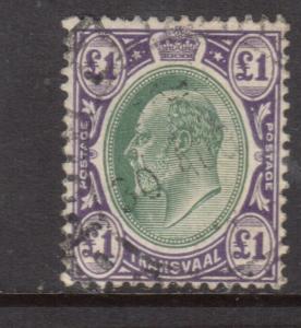 Transvaal #280 Used Fine - Very Fine